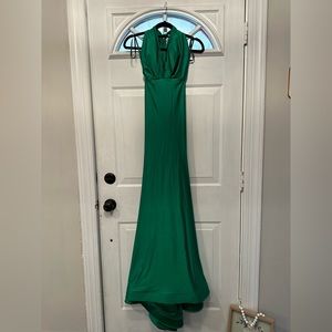 Green prom dress